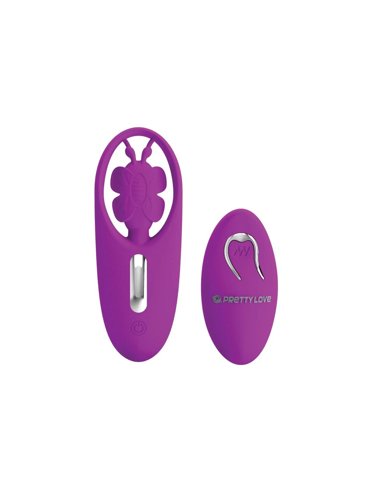 Pretty Love Dancing Butterfly Estimulador Para Braguita Control Remoto Lila