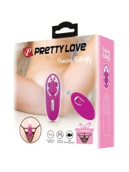 Pretty Love Dancing Butterfly Estimulador Para Braguita Control Remoto Lila