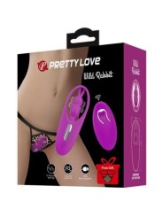 Pretty Love Wild Rabbit Estimulador Para Braguita Control Remoto Lila