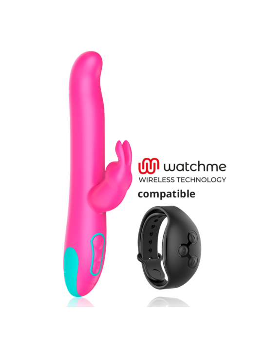 Happy Loky Pluto Rabbit Vibrator & Rotator Compatible Watchme Wireless Technology