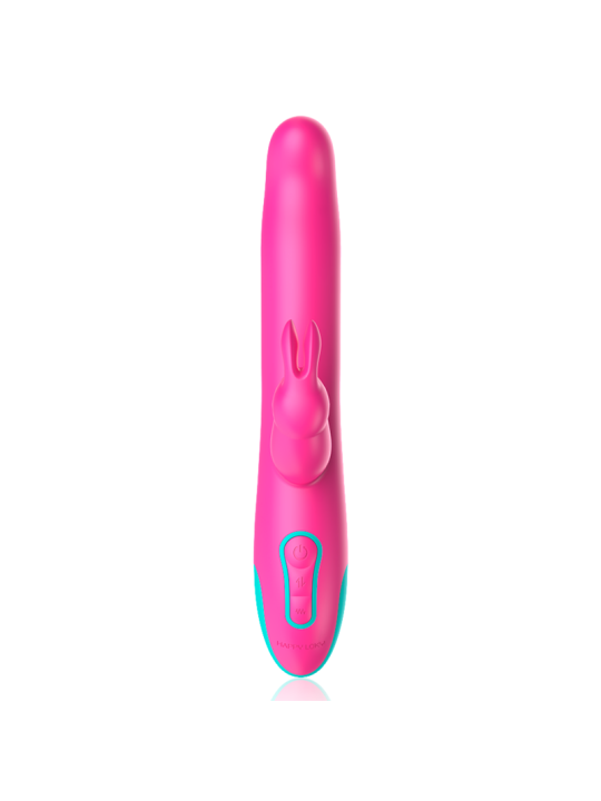 Happy Loky Pluto Rabbit Vibrator & Rotator Compatible Watchme Wireless Technology