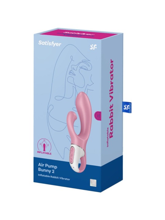 Satisfyer Air Pump Bunny 2 Rosa Antiguo