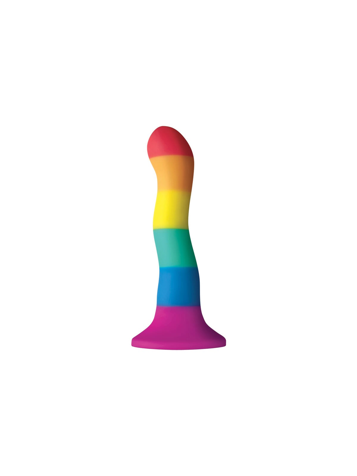 Pride Dildo Wave Bandera Lgbt 17 cm