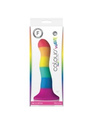 Pride Dildo Wave Bandera Lgbt 17 cm