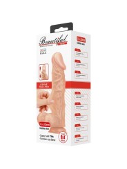 Beautiful Encounter Buraq Dildo Realístico Flexible 24 cm Natural