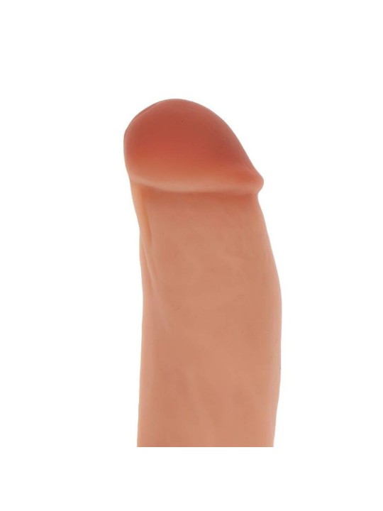 Get Real Dildo Silicona 18 cm Testículos Natural