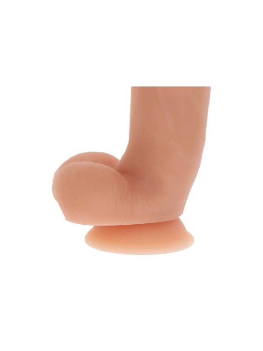 Get Real Dildo Silicona 18 cm Testículos Natural