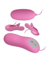 Pretty Love Pinzas Vibración & Eletroshock Rosa