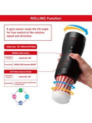 Tenga Vacuum Gyro Roller Succión & Rotación