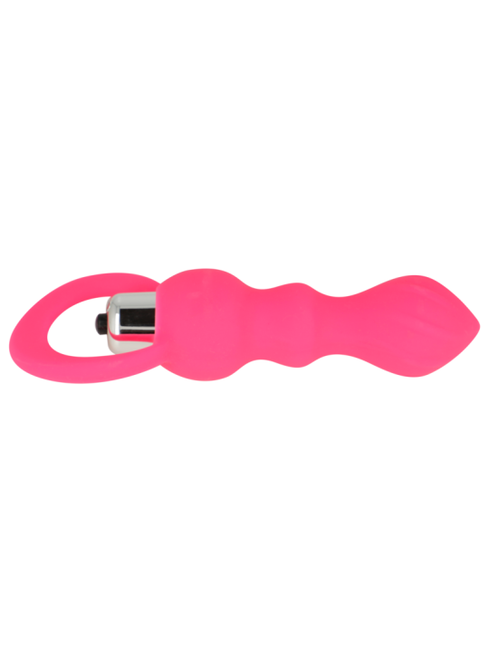 Ohmama Estimulador Anal Vibración 9 cm Rosa