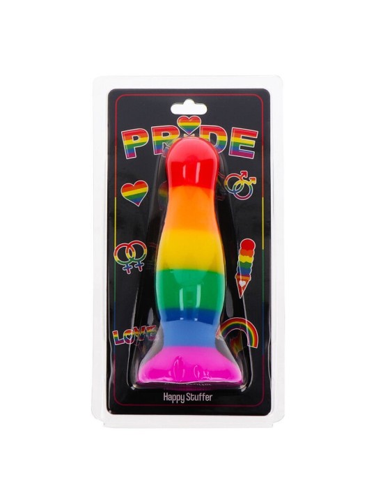 Pride Plug Happy Stufer Bandera Lgbt 12 cm