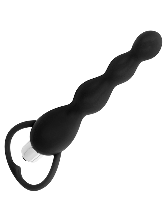 Ohmama Estimulador Anal Vibración Negro