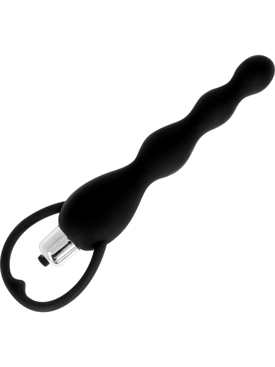 Ohmama Estimulador Anal Vibración Negro