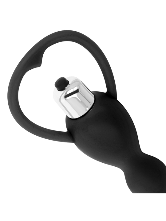 Ohmama Estimulador Anal Vibración Negro