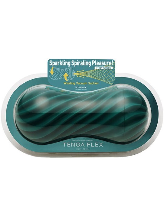 Tenga Flex Fizzy Green Masturbador