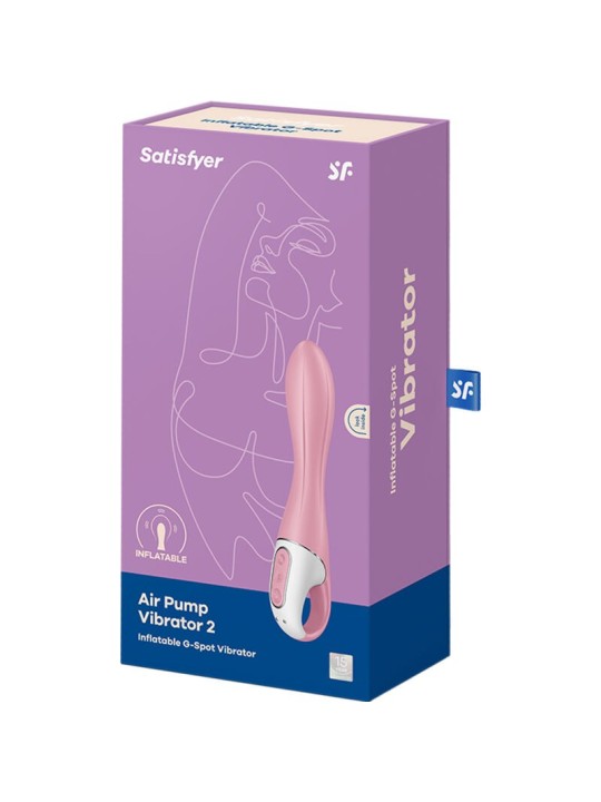 Satisfyer Air Pump Vibrator 2 Rosa Antiguo