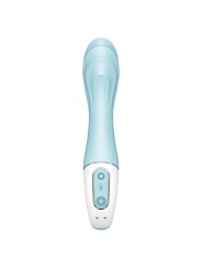 Satisfyer Air Pump Vibrator 5+ Vibrador Punto G Inflable App Azul