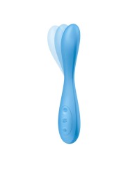 Satisfyer G-Spot Flex 4+ Multi Vibrador App Azul