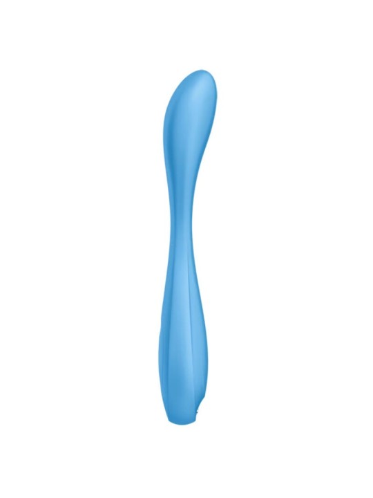 Satisfyer G-Spot Flex 4+ Multi Vibrador App Azul