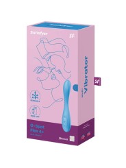 Satisfyer G-Spot Flex 4+ Multi Vibrador App Azul