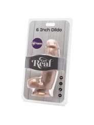 Get Real Dildo 15 cm Testículos Vibrador Natural