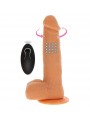 Get Real Dildo Vibrador Bolas Giratorias Natural