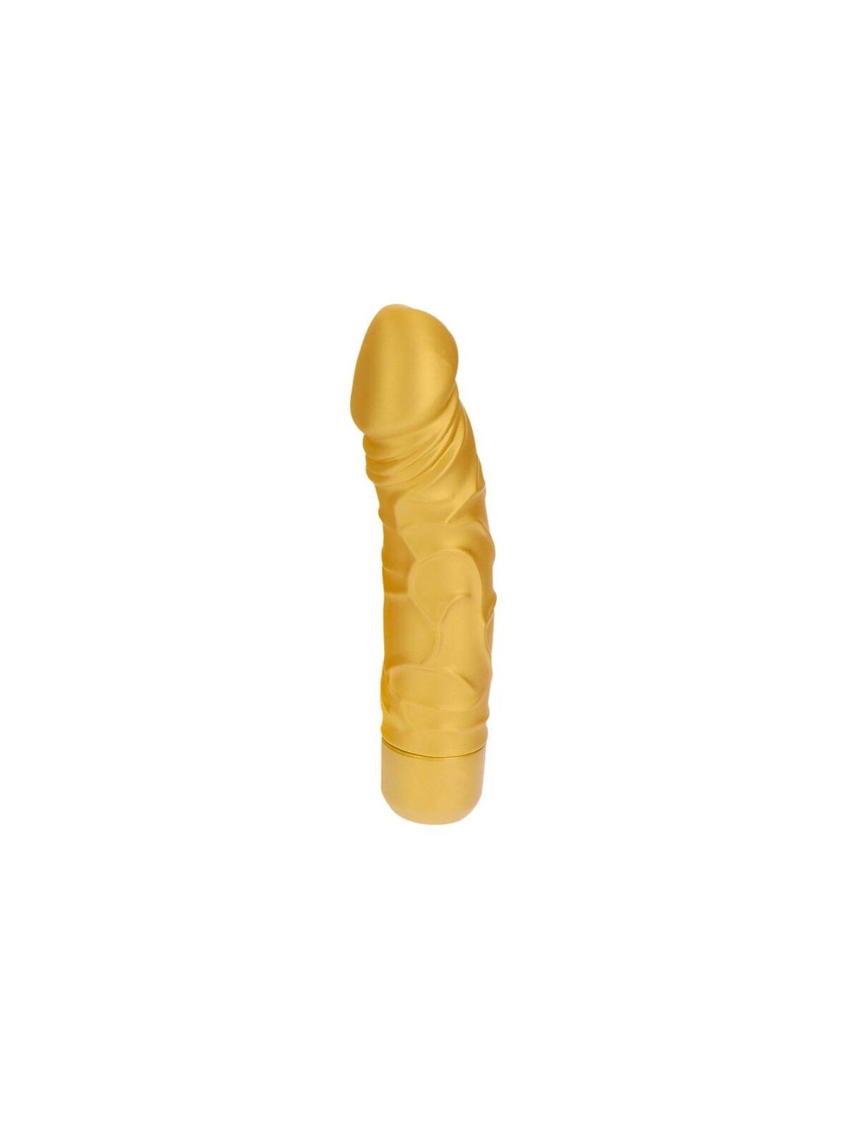 Get Real Gold Dicker Original Vibrador Dorado