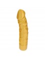 Get Real Gold Dicker Original Vibrador Dorado