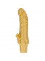 Get Real Gold Dicker Stim Vibrador Dorado