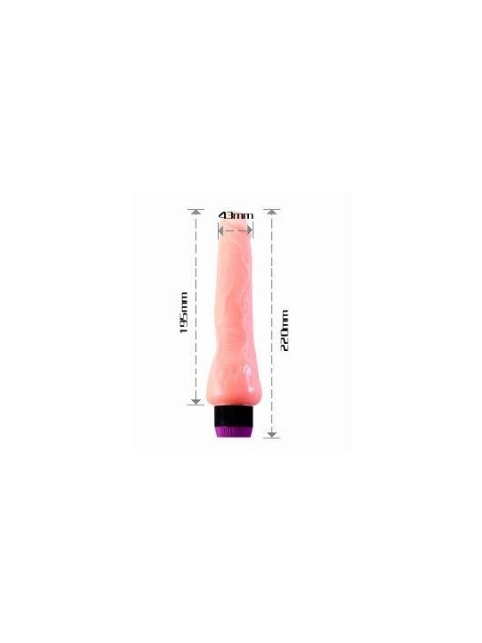 Vibrador Realístico 19.5 cm