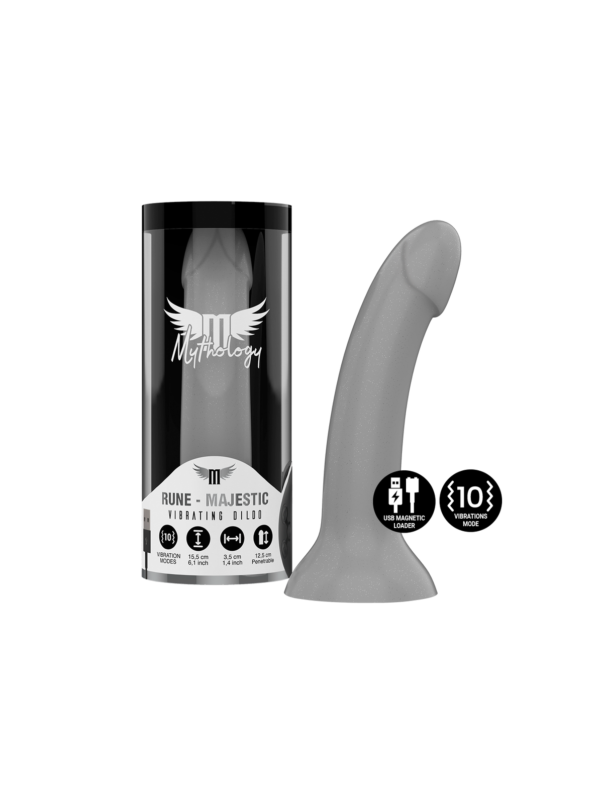 Mythology Rune Majestic Dildo S | Vibrador Realista