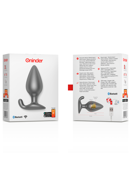 Oninder Rio Plug Anal Vibrador Negro Free App | Vibrador App