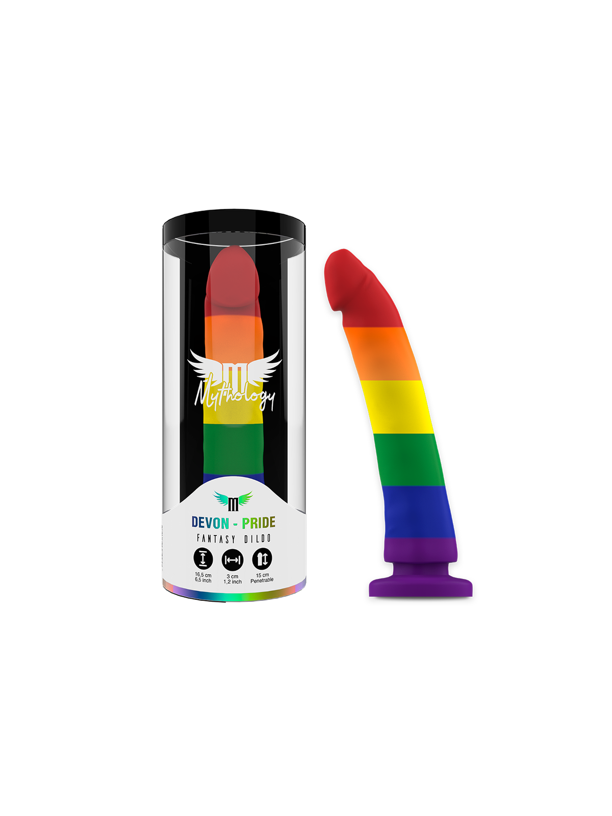 Mythology Devon Pride Dildo M | Dildo Vaginal & Anal