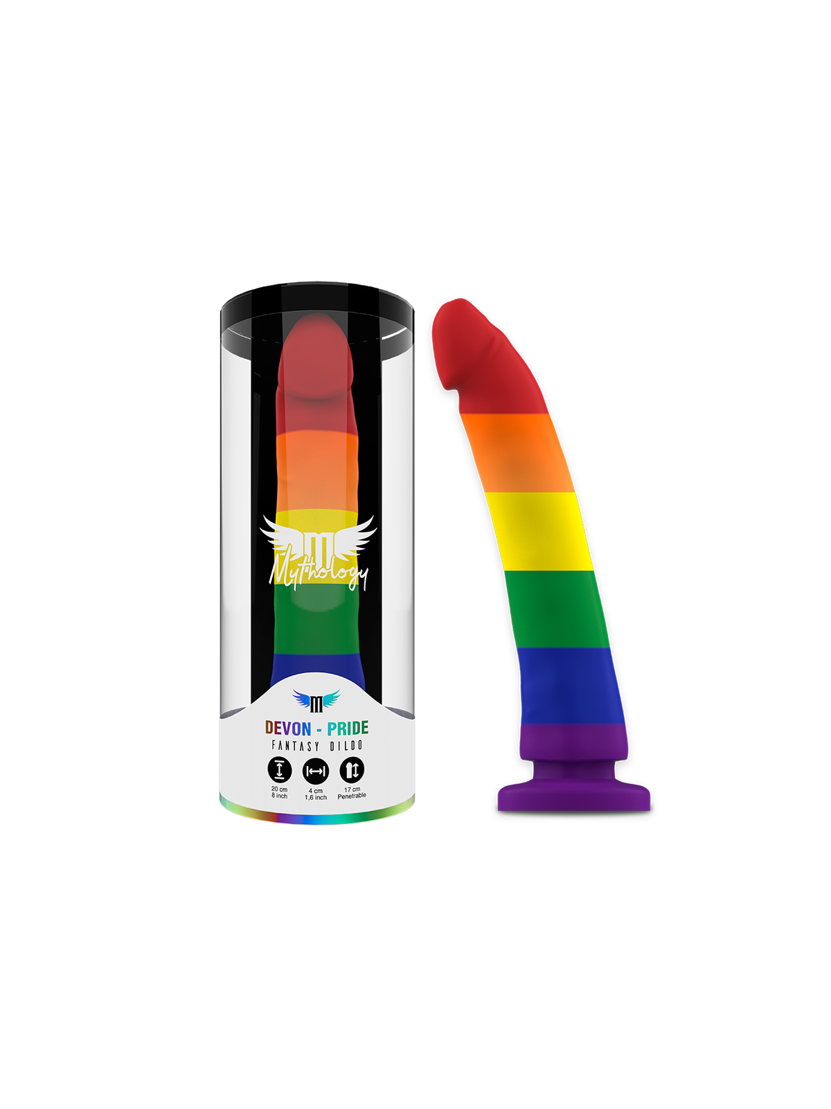 Mythology Devon Pride Dildo L | Dildo Vaginal & Anal