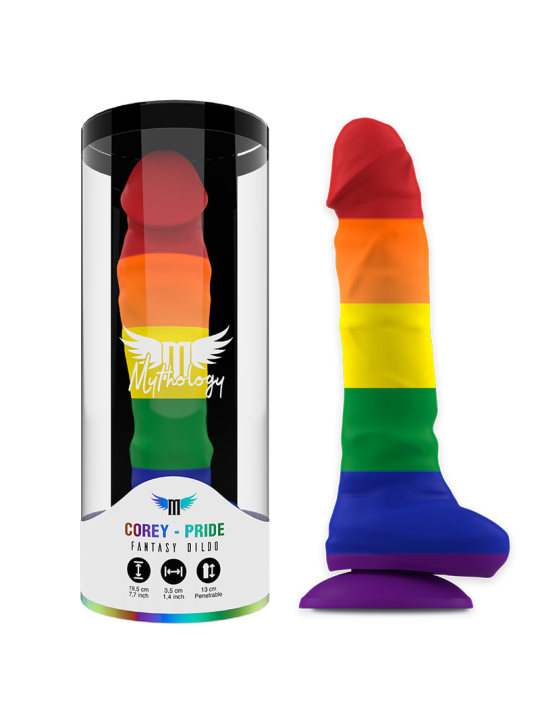 Mythology Corey Pride Dildo L | Dildo Vaginal & Anal