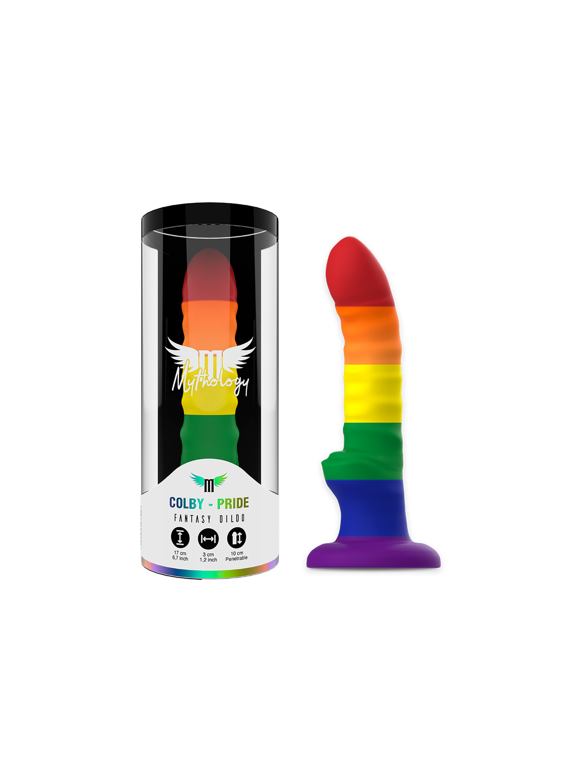 Mythology Her Colby Pride Dildo | Dildo Vaginal & Anal