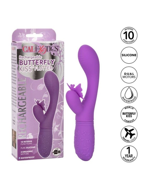 California Exotics Butterfly Kiss Flutter | Vibrador Conejo