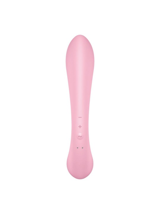 Satisfyer Triple Oh Vibrador Híbrido | Vibrador Conejo