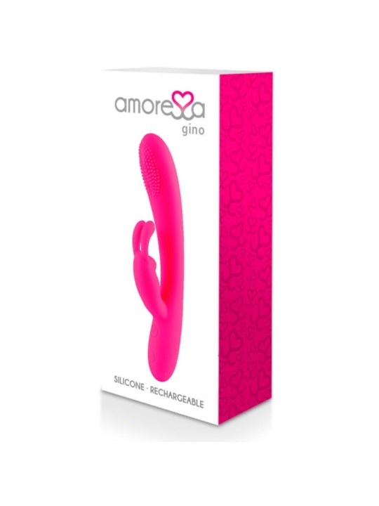 Moressa Gino Premium Silicone Recargable - Comprar Conejito vibrador Moressa - Conejito rampante (2)