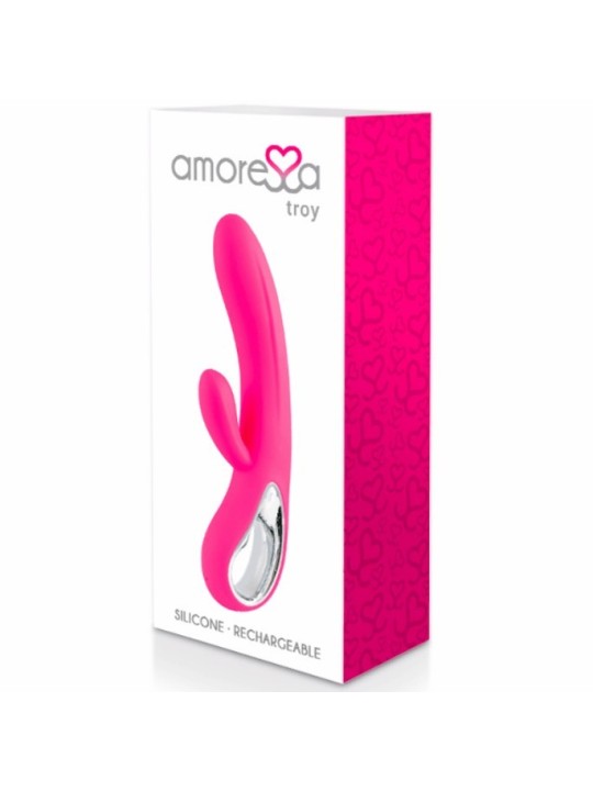 Moressa Troy Premium Silicone Recargable - Comprar Conejito vibrador Moressa - Conejito rampante (2)