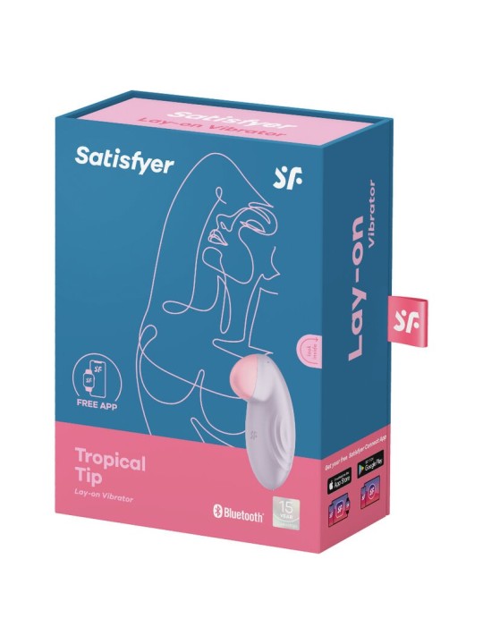 Satisfyer Tropical Tip Vibrador Lay-On | Vibrador App