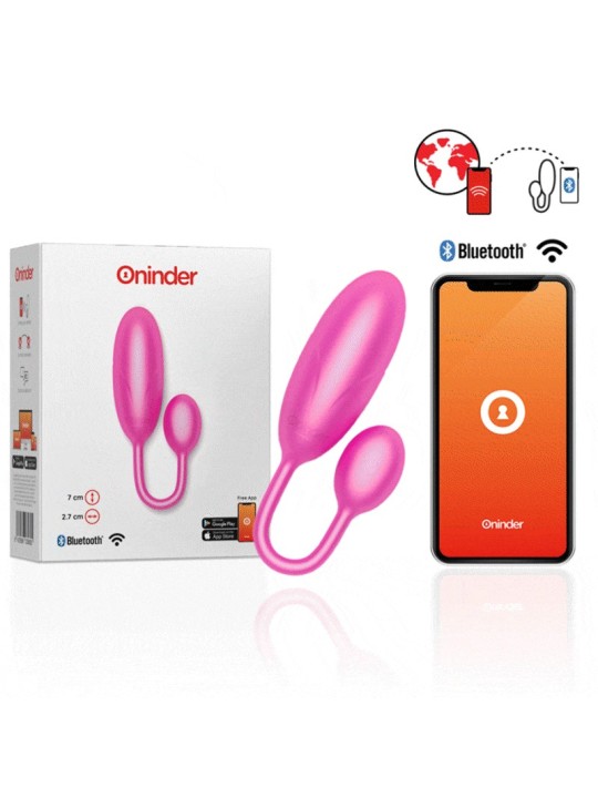 Oninder Denver Huevo Vibrador 7 x 2.7 cm | Vibrador App