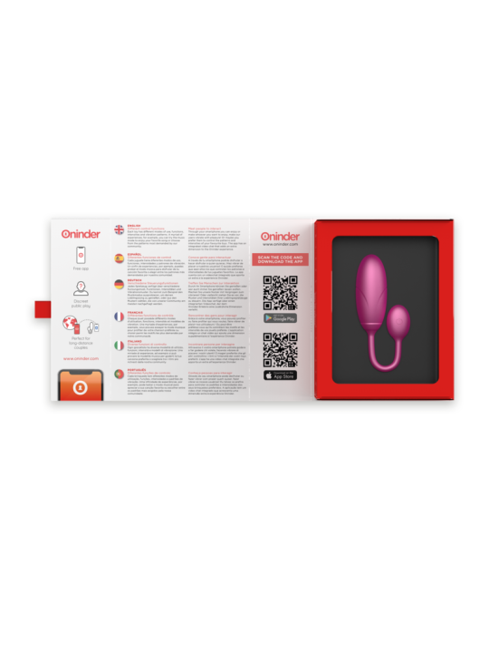 Oninder Denver Huevo Vibrador 7 x 2.7 cm | Vibrador App