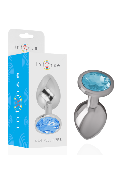 Intense Plug Anal Metal Cristal Talla S | Joya Anal