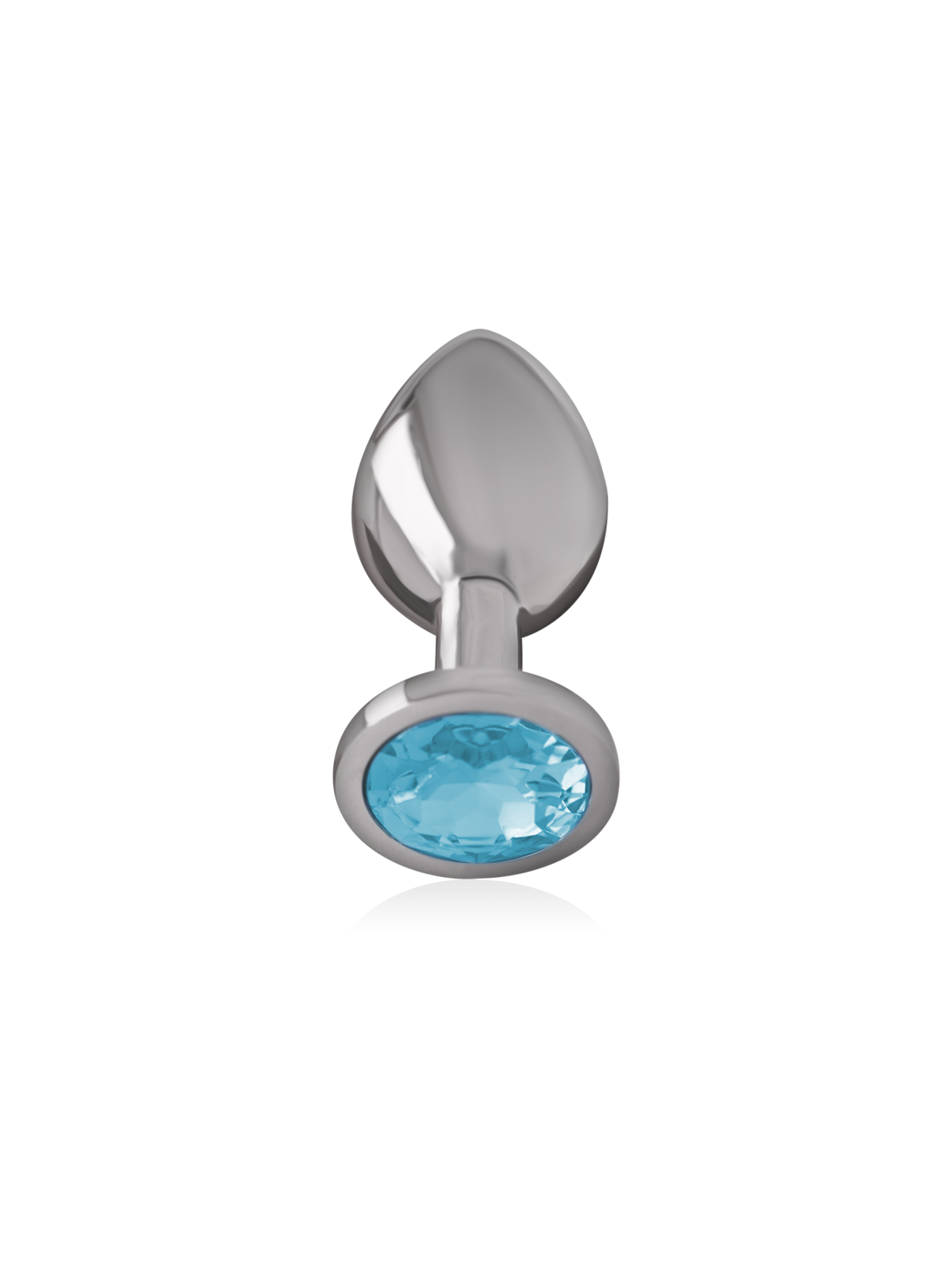 Intense Plug Anal Metal Cristal Talla S | Joya Anal