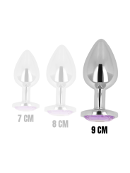 Ohmama Plug Anal Cristal 9 cm | Joya Anal