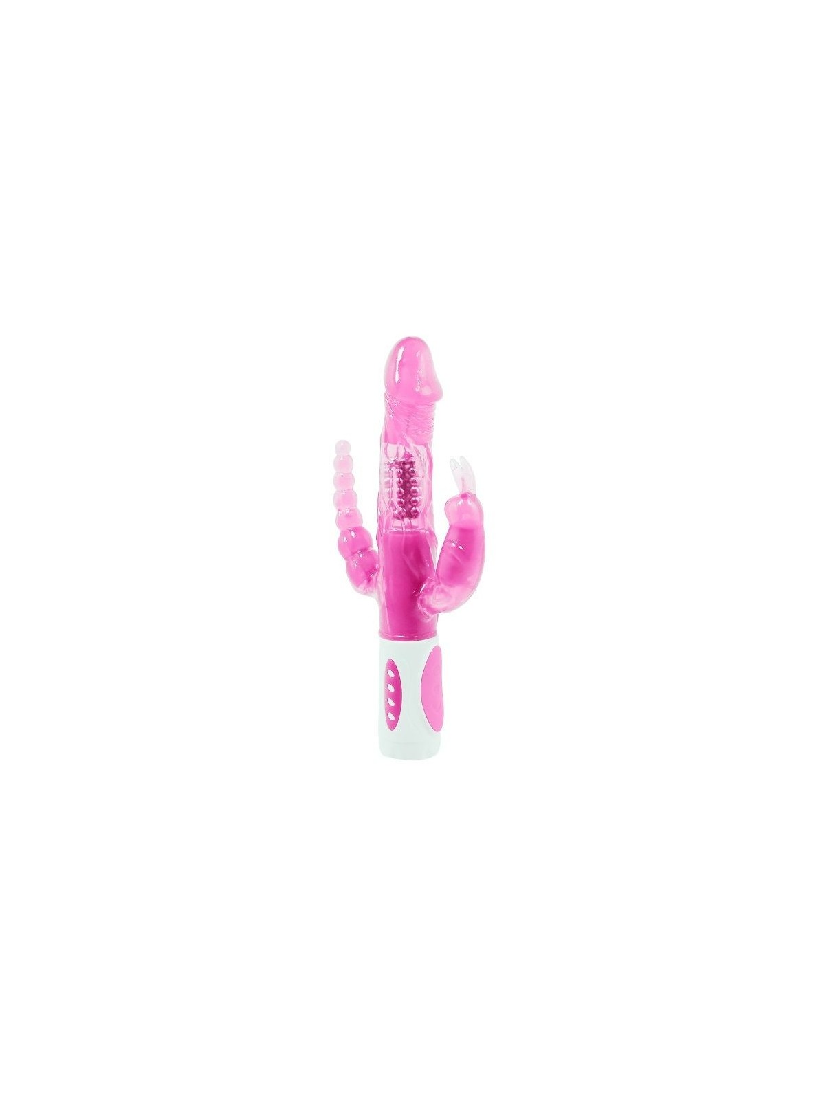 Baile Pretty Bunny Triple Vibrador Rotador - Comprar Conejito rotador Baile - Conejito rampante (1)