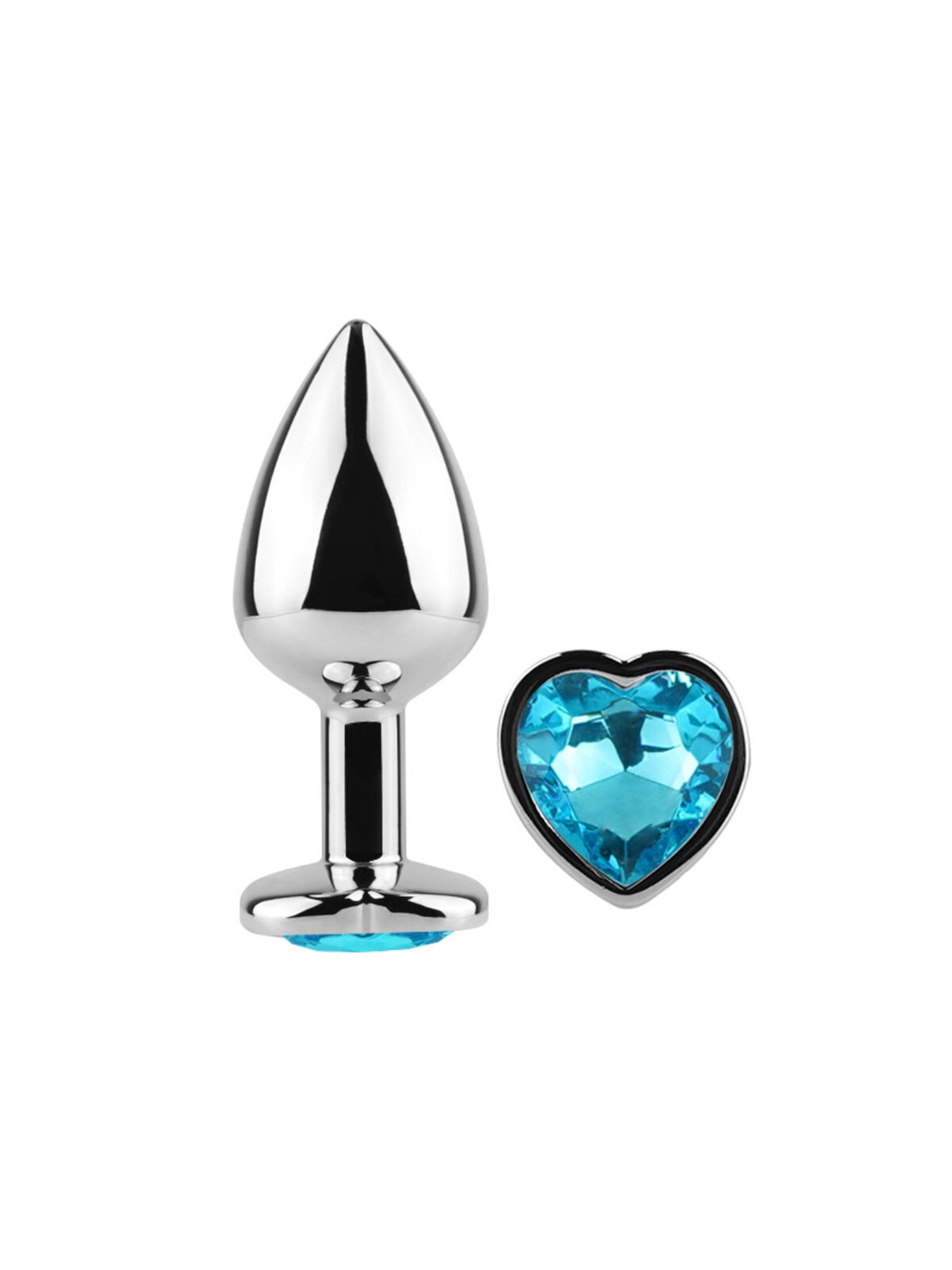 Secret Play Metal Butt Plug Corazón Talla S 7 cm | Joya Anal