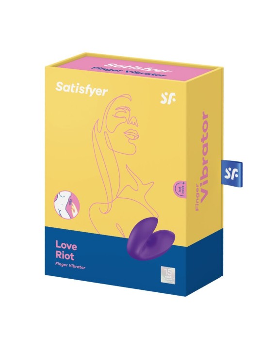 Satisfyer Love Riot Vibrador Dedal | Dedo Vibrador