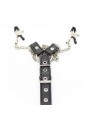 Ohmama Fetish Pinzas Pezones Con Cadenas & Anillo Pene